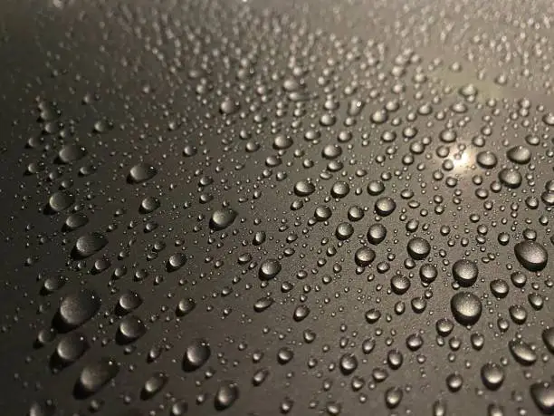 Water beads effect after waxing