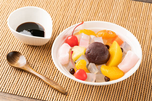 Anmitsu is a kind of Japanese confectionery