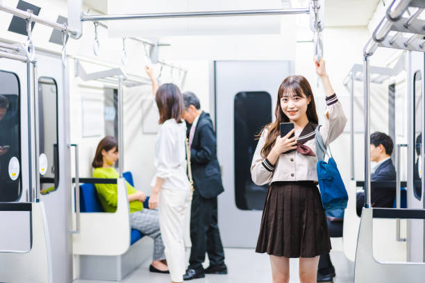 istock People traveling by train / subway 1355390910