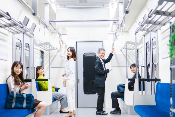 istock People traveling by train / subway 1355390917