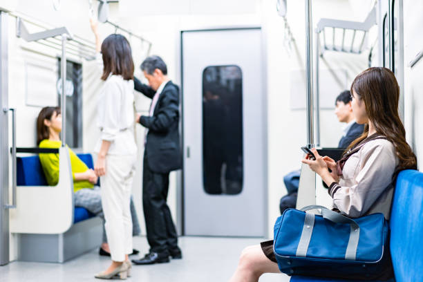 istock People traveling by train / subway 1355390919