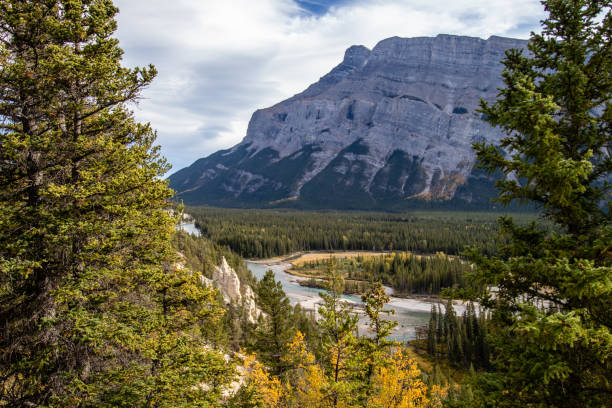 istock The Bow River and Rocky Mountians in Alberta, Canada 1355394211