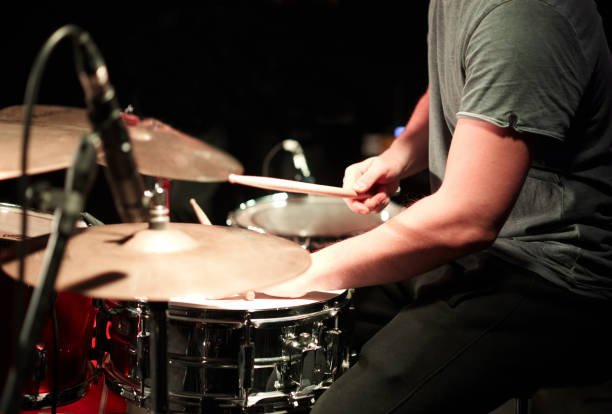 istock close-up drummer in live performanceclose-up drummer in live performance 1355403493
