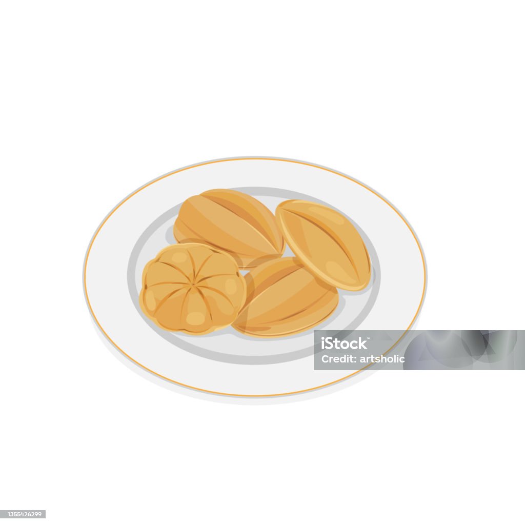 Mini Castella Mini Castella Stock Illustration - Download Image Now - Asia, Bakery ...
