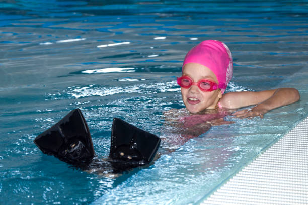 istock A child in the pool 1355428213