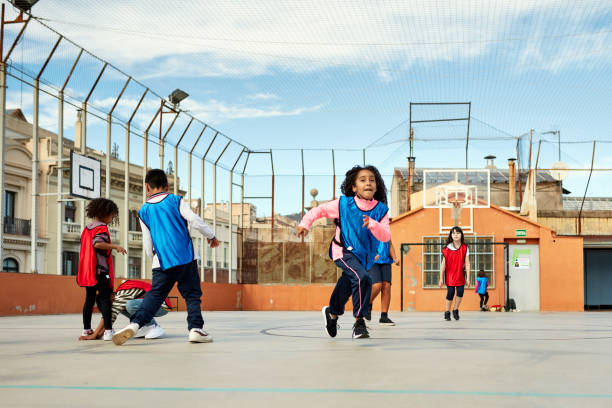 istock Elementary Age Schoolchildren Enjoying Outdoor Freedom 1355430854