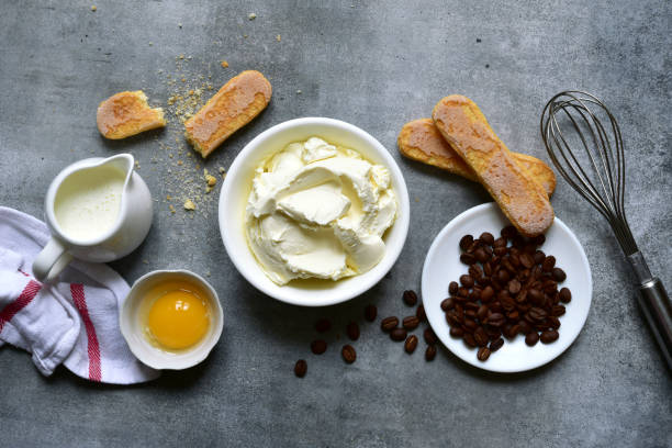 istock Ingredients for making traditional italian dessert ' Tiramisu