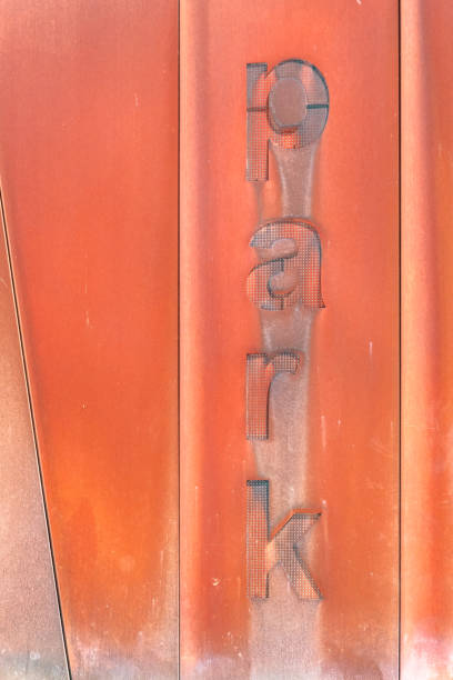 istock Rusty entrance to a car park 1355434277