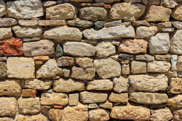 istock Background of the stone wall 1355439176