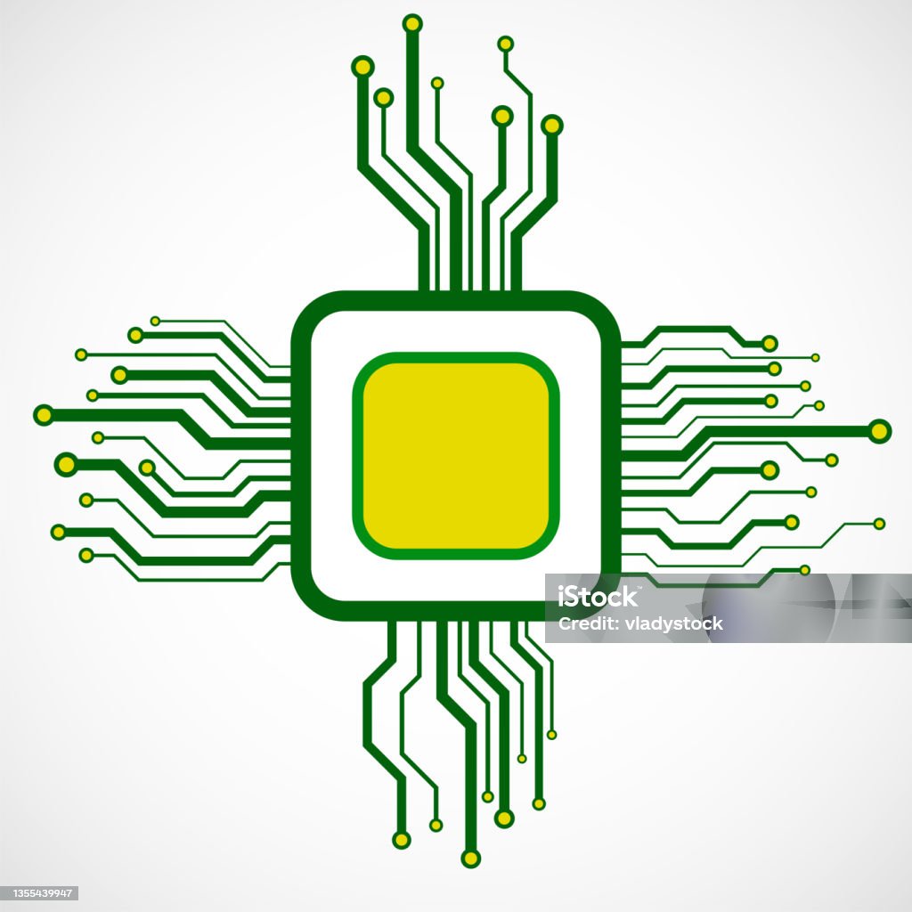 Ilustración de Cpu Microprocesador Microchip Símbolo De Tecnología y más Vectores Libres de Derechos de Recortable - iStock Ilustración de Cpu Microprocesador Microchip Símbolo De Tecnología y más Vectores Libres de Derechos de Recortable - iStock