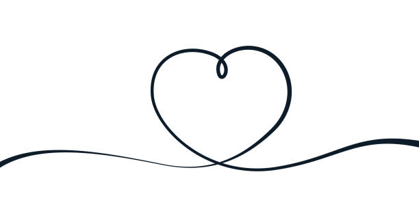 Half Heart Line Vector 2,600+ Half Heart Stock Illustrations, Royalty-Free Vector Graphics ...