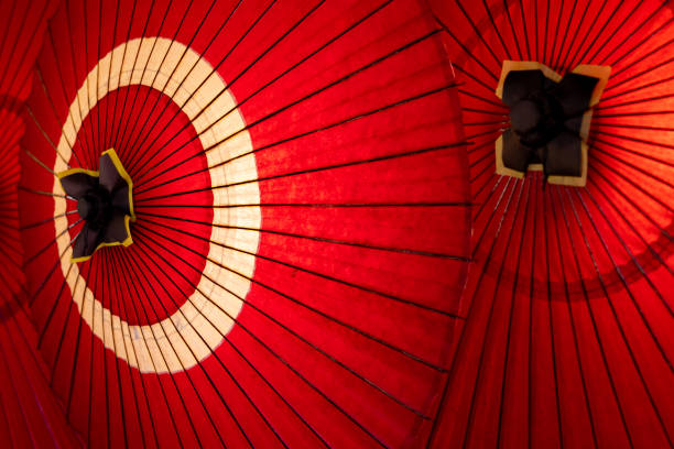 istock japanese Umbrellas 1355459591