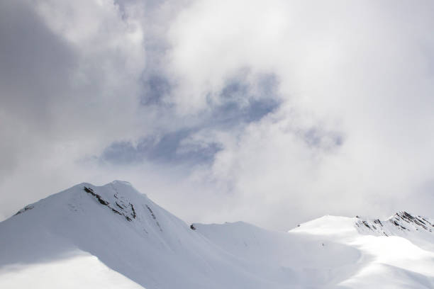 istock The tops of the mountains 1355473563