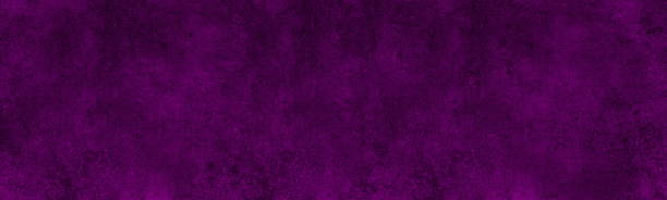 istock Dark purple wall wide panoramic texture. Velvet violet dramatic abstract background 1355477536