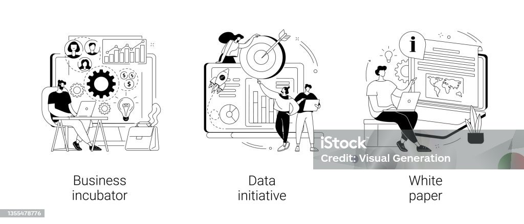 Development Abstract Startup Development Abstract Concept Vector Illustrations Stock ...