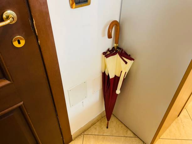 istock Umbrella in home corner umbrella photo 1355479378