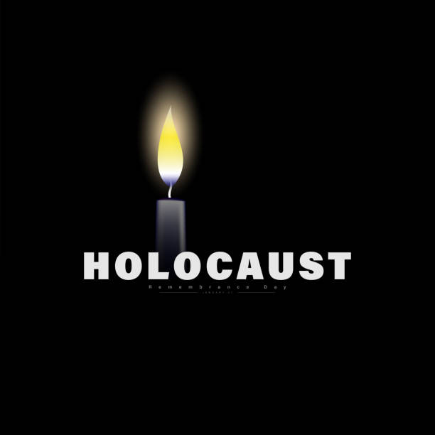 международный день памяти жертв холокоста - treblinka stock illustrations
