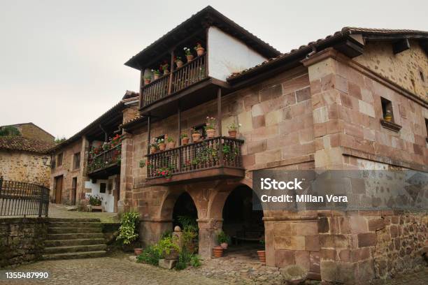 Photograph Of Typical Construction In The Cantabrian Mountain Carmona Cantabria Spain Stock Photo - Download Image Now