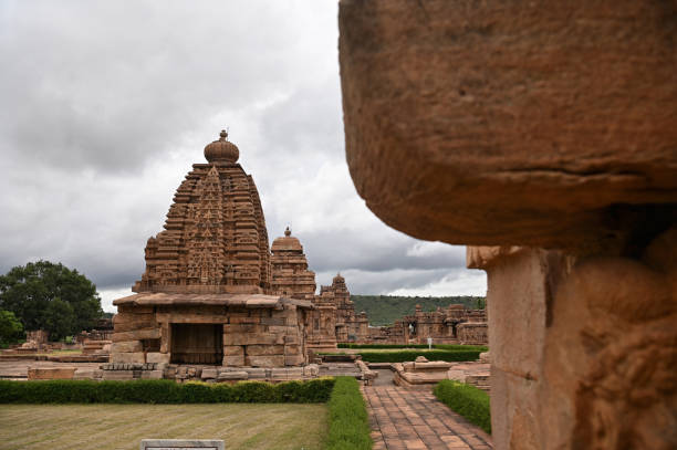 istock Ancient Hindu and Jain Temple complex monuments, Pattadakal, Karnataka 1355493626