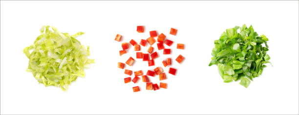 istock Chopped paprika or red sweet pepper cuts isolated 1355496334