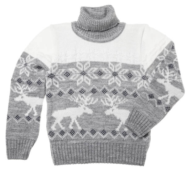 istock Kids warm Christmas turtleneck sweater isolated on white 1355501079