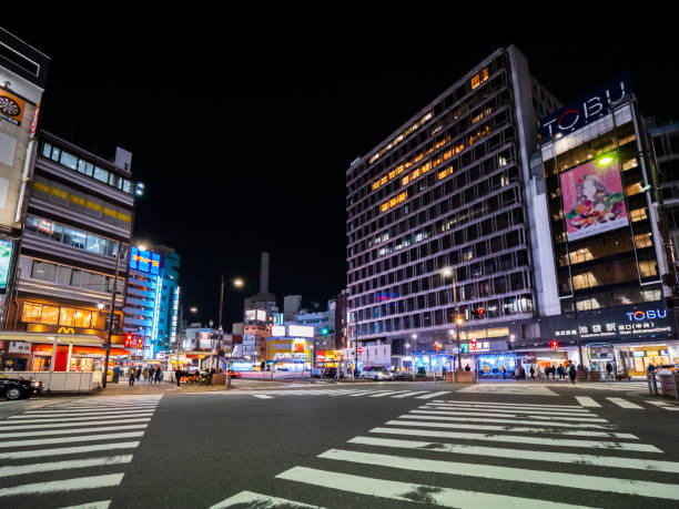 istock Ikebukuro City Night View 2021 1355502898