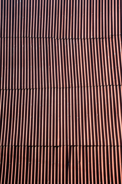 istock rusted corrugated metal board 1355512438