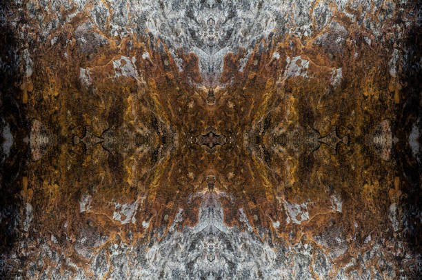 Grungy Stone, Abstract Kaleidoscope Background, Spain.