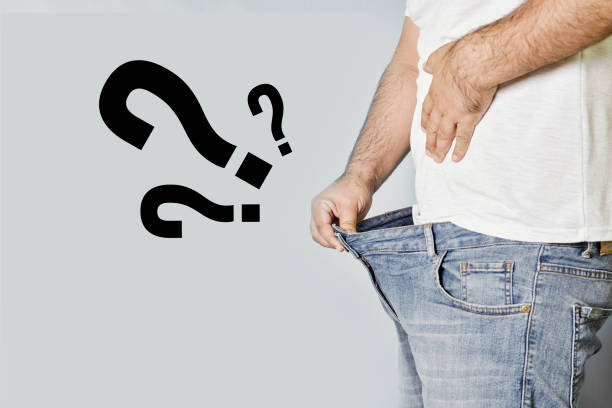 Man with erectile dysfunction stock photo