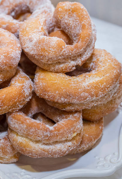 istock Spanish fritter donuts or roscas fritas 1355545725