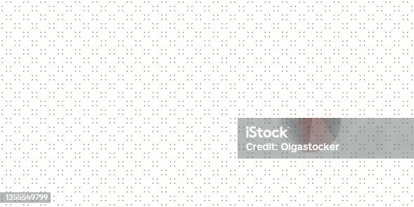 istock Minimalist modern geometric pattern. Texture with white and black subtle shapes 1355549799