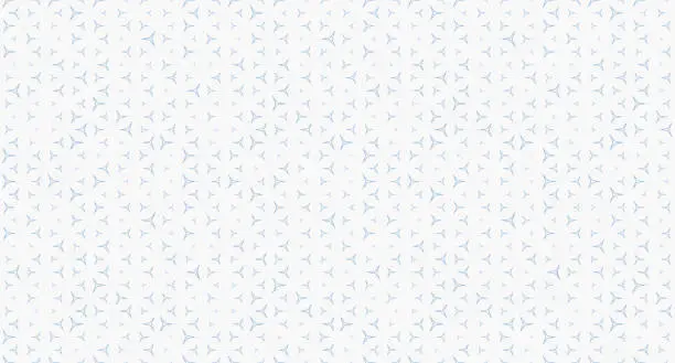 Vector illustration of Subtle vector seamless pattern with small linear triangles. Modern background