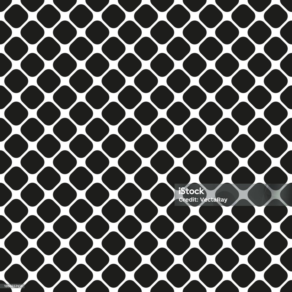 Soft Rounded Tile Pattern Seamless Abstract Geometric Rounded Tile Pattern Background Stock ...