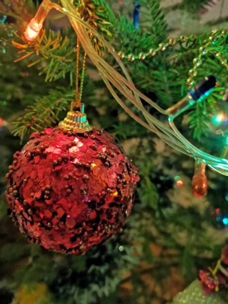 istock New Year's decoration and Christmas tree 1355557199