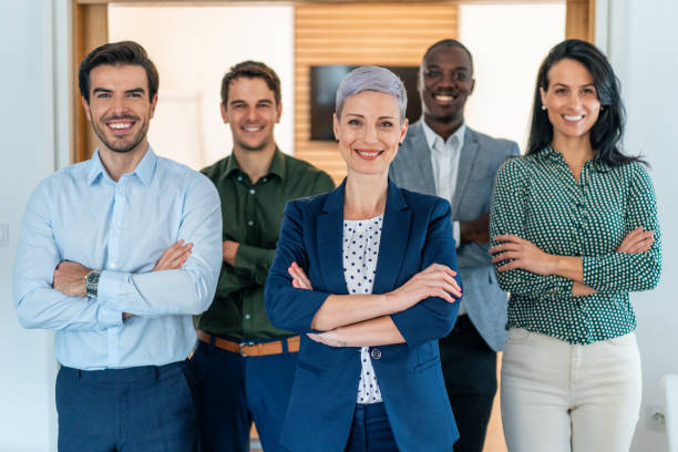 istock Portrait of Business team 1355557937