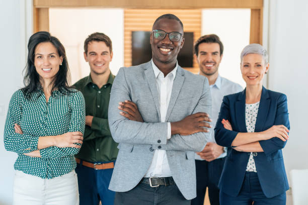 istock Portrait of Business team 1355557939