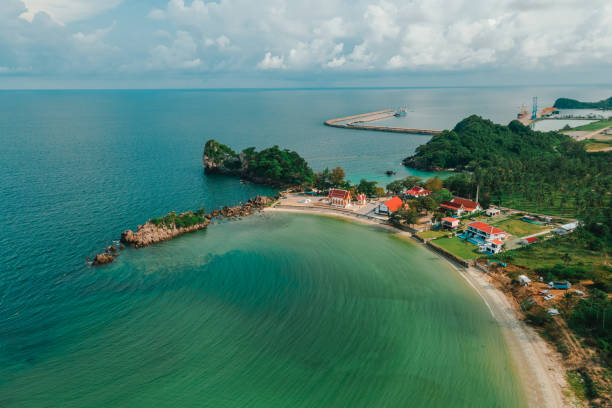 istock high angle sea, high angle beach, high angle island 1355579238