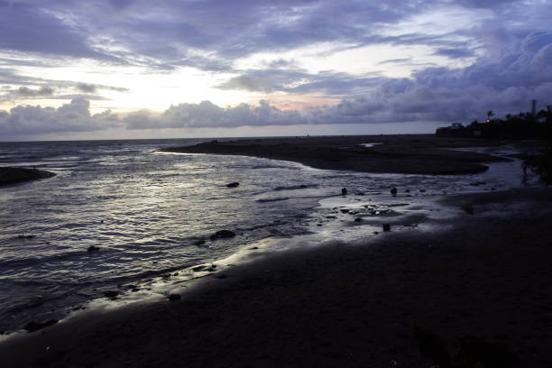 istock the ocean before sunset with cloudy sky. seascape in bali. 1355590225
