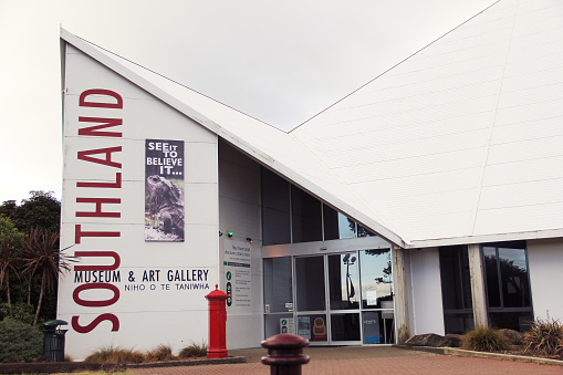 Southland museum and art gallery in Invercargill, New Zealand. Taken in Invercargill, New Zealand on Nov 30, 2010