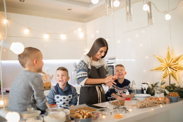 istock Making sweets is family’s favorite Christmas traditions 1355601188