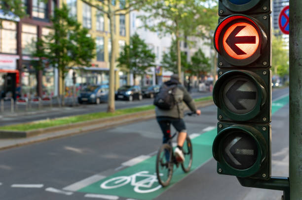 istock View Of Bicycle On Road 1355608392