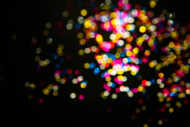 istock glittering shine bulbs lights background. abstract blurred of bl 1355613863