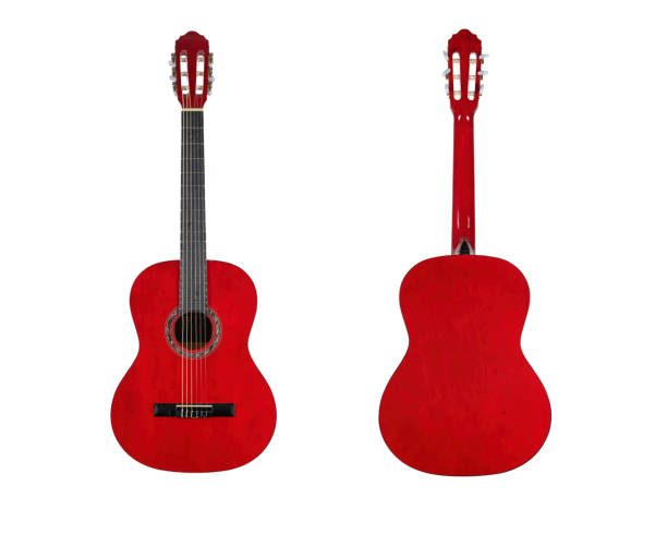 istock wooden acoustic guitar isolated over white background 1355620613