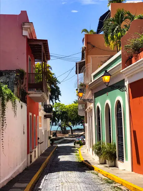 Photo of Street in Old San Juan Puerto Rico