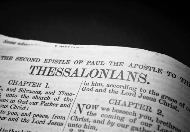 istock Close up of old Holy bible 1355639824