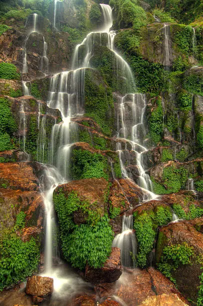 Photo of Silky cascading waterfall