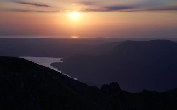istock Sunset over Ennerdale Water In the Lake District 1355652281