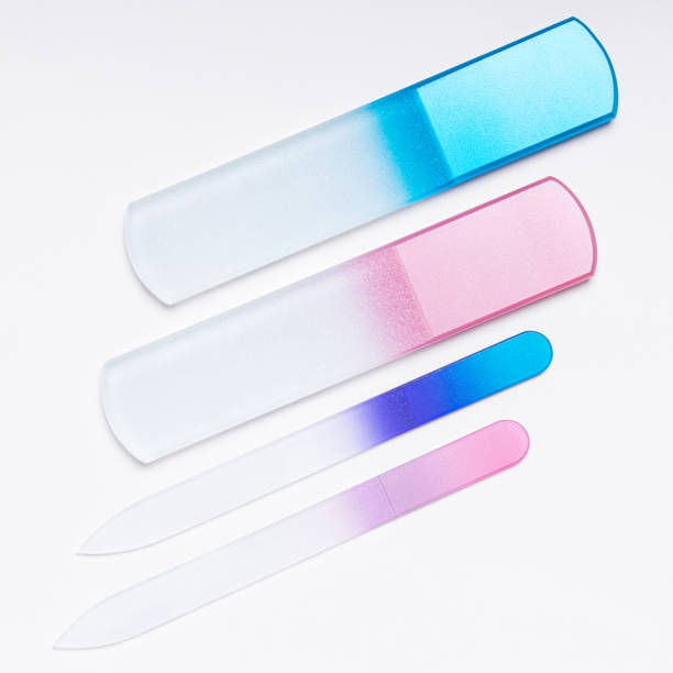 istock glass nail files on white background 1355654217