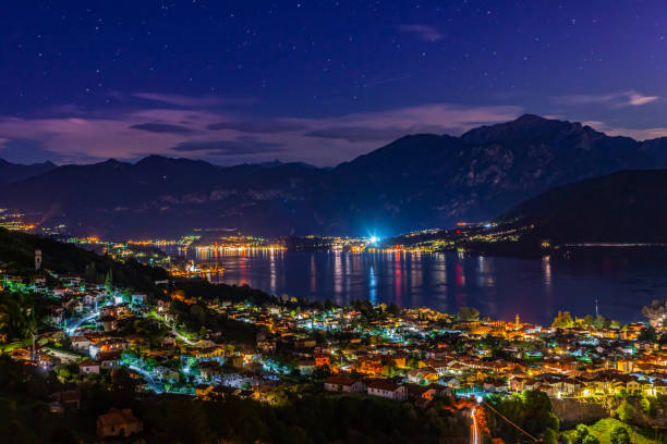 istock Lake Como, Colonno and Bellagio. 1355662754