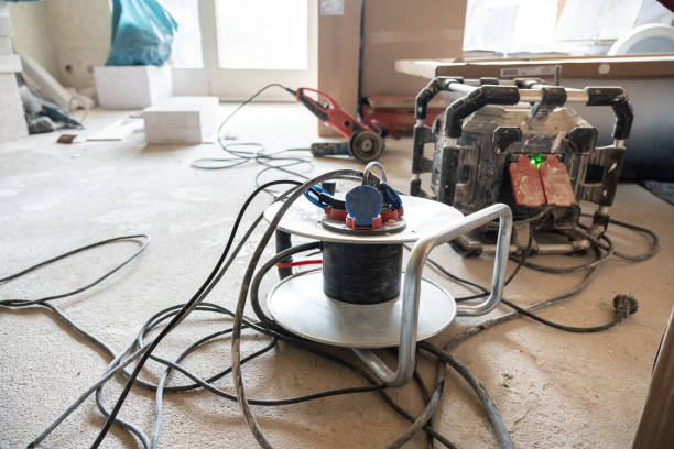 istock Home Renovation Project, Electricity Cables 1355663466